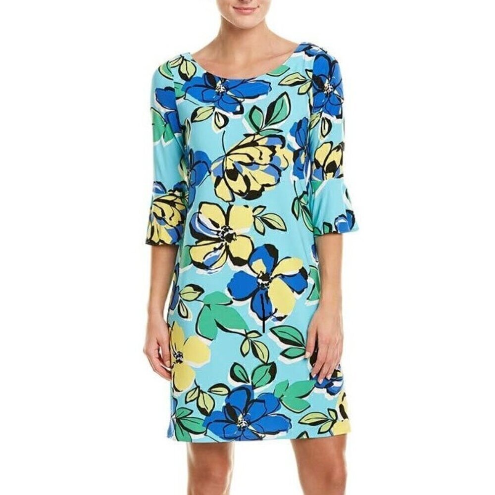 Pappagallo Lulu Pop Art Floral Dress